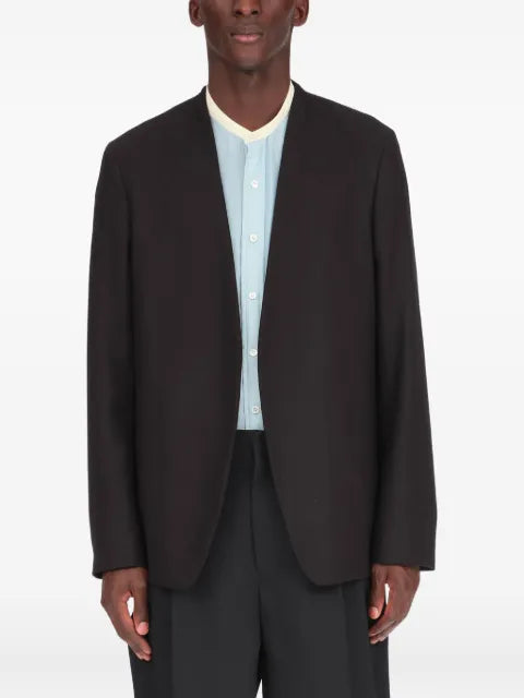 Maison Margiela collarless blazer