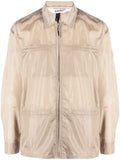 Rains zip-up shirt jacket