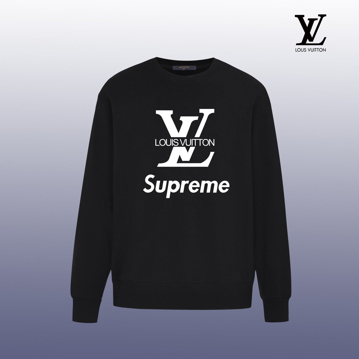 Designer Graphic Print Crewneck Sweatshirt