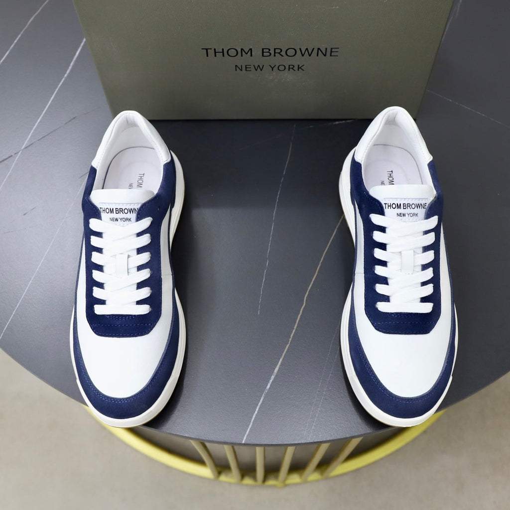 Premium Leather Sneaker — Chunky Sole Edition