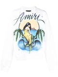 AMIRI Mermaid logo-print crew-neck sweatshirt