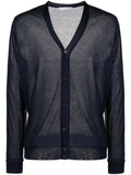 Private Stock The Nero semi-sheer cardigan
