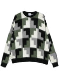 COUNTY OF MILAN Aop Damier sweater