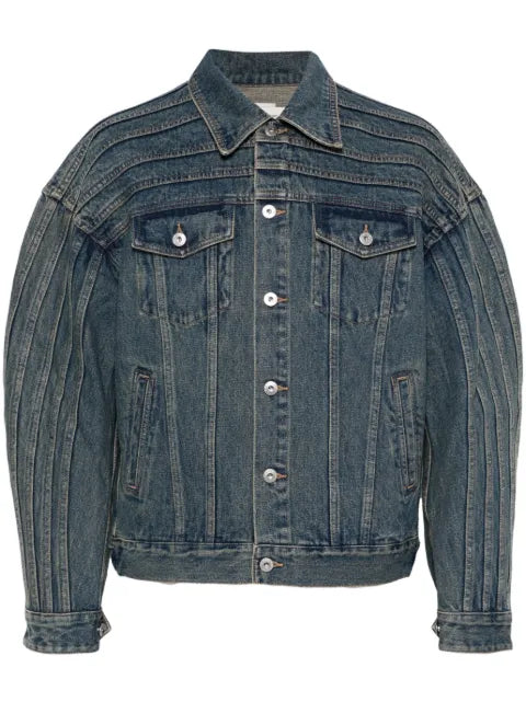 Feng Chen Wang deconstructed denim jacket