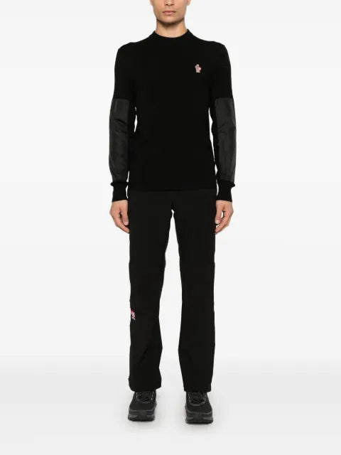 Moncler Grenoble panelled sweater