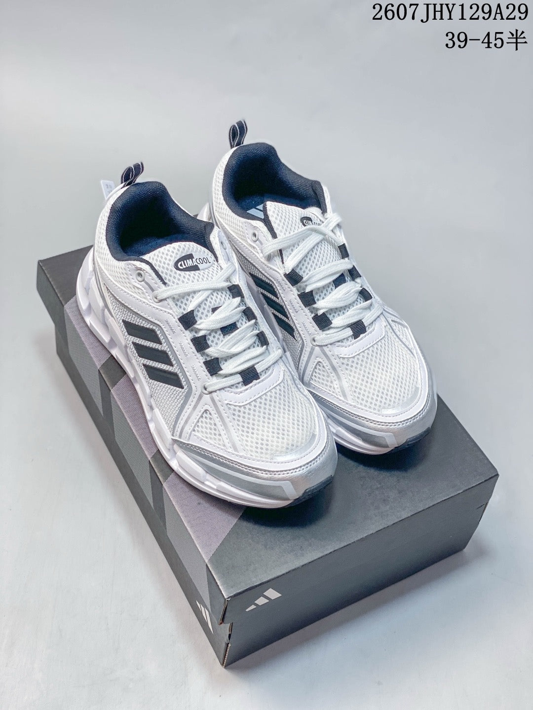 Adidas KK01550 Men's Running Shoes - 4 Colorways incl. White/Grey & White/Grey/Beige