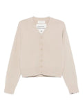 extreme cashmere buttoned cardigan