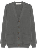 Golden Goose logo-appliqué cardigan