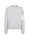 Thom Browne cotton crepe 4-Bar pullover