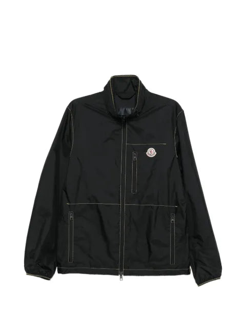 Moncler Arrakis zip logo-patch jacket