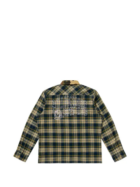 Billionaire Boys Club camouflage check woven