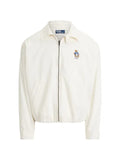 Polo Ralph Lauren bear-embroidered twill jacket