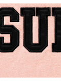Supreme flag-detail half-zip sweatshirt