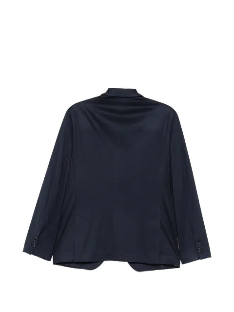Karl Lagerfeld notched-lapel patch-pocket jacket