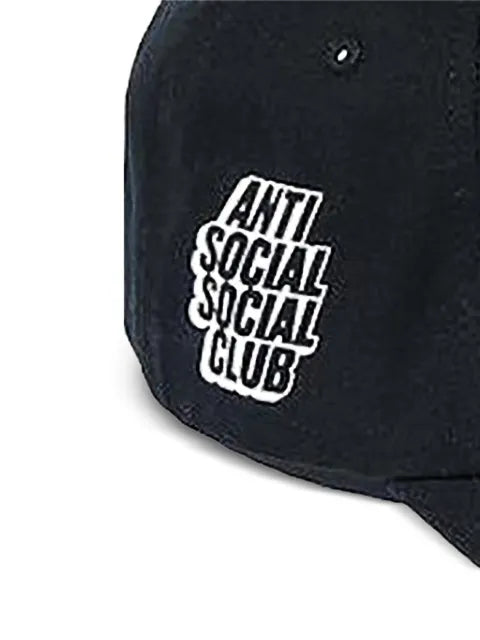 Anti Social Social Club logo-print baseball cap