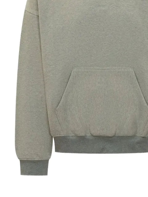 Fear Of God Essentials logo-embroidered cotton hoodie