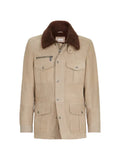 Brunello Cucinelli shearling safari jacket