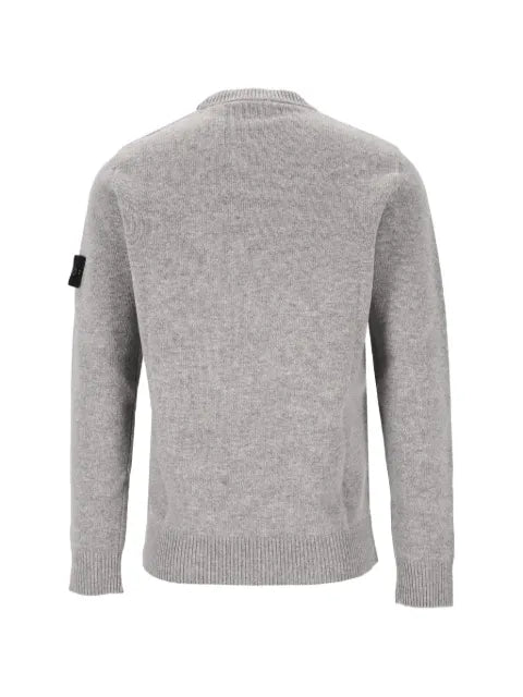 Stone Island 5100072 LAMBSWOOL Regular-fit crewneck jumper with ribbed trims