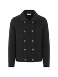 Brunello Cucinelli cashmere half English-rib mariner cardigan