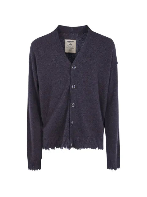 Uma Wang distressed cashmere cardigan