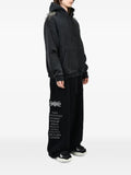 ALICE HOLLYWOOD Deegan stud-embellished hoodie