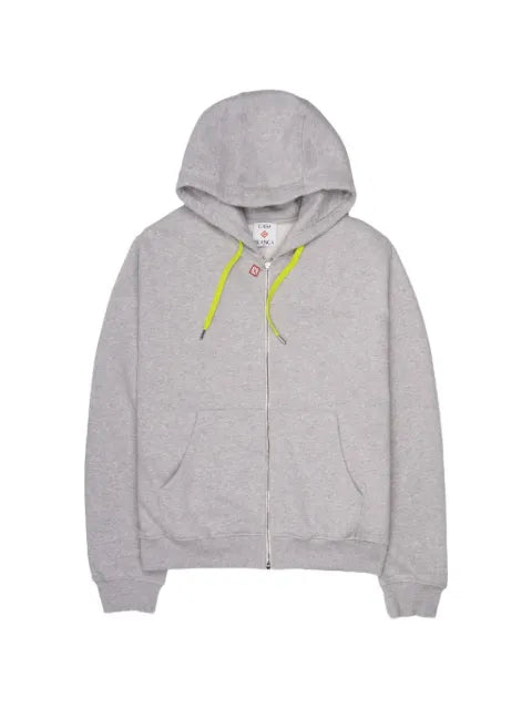 Casablanca zip-up cashmere hoodie
