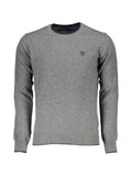 North Sails crew-neck logo-patch sweater