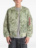 Alpha Industries MA-1 camo-print reversible bomber jacket