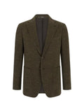 Boggi Milano structured blazer in cotton blend
