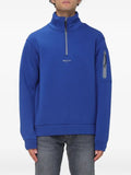 Murphy&Nye quarter-zip logo-print sweatshirt