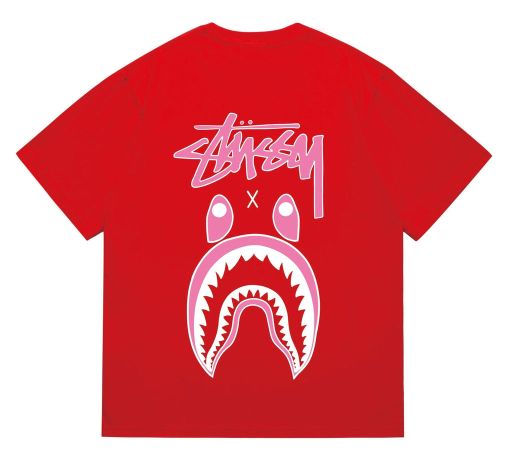 BAPE Tonal Shark Wordmark Graphic T-Shirt