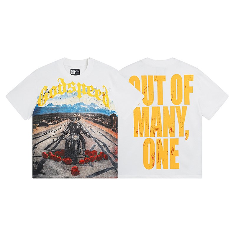 Godspeed Out of Many One Graphic T-Shirt