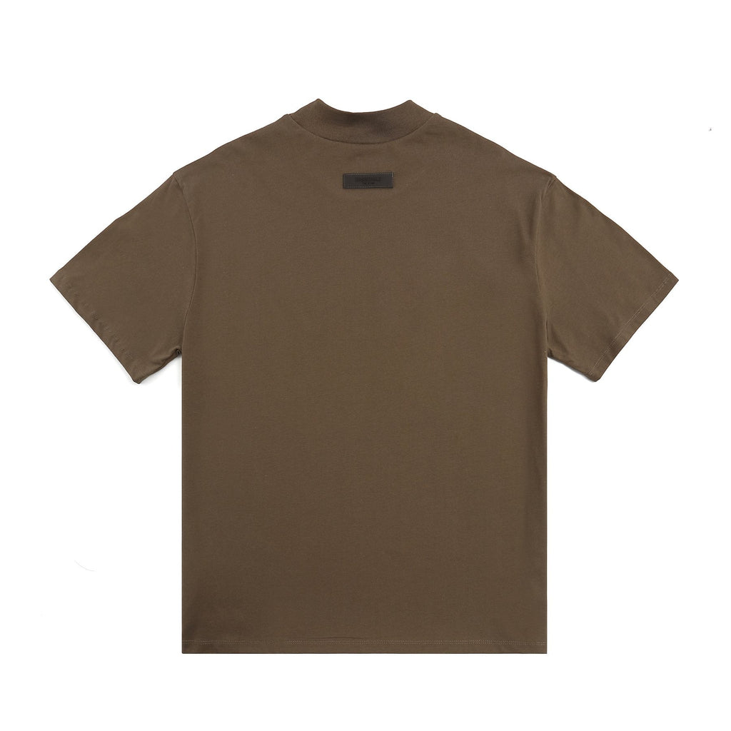 ESSENTIALS 1977 Tonal Wordmark Mock-Neck T-Shirt