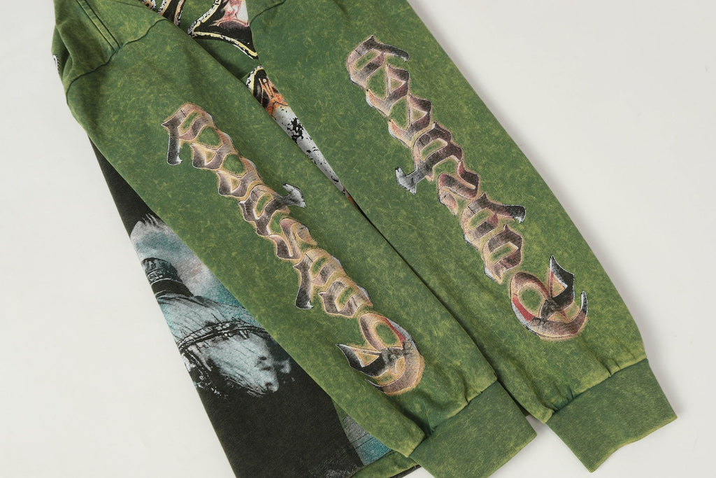 Godspeed Washed Rock Graphic Long-Sleeve T-Shirt