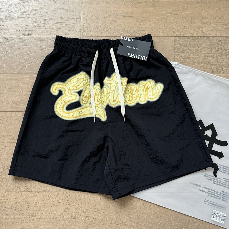 MIXED EMOTION Angel Graphic Zip Shirt & Shorts Set