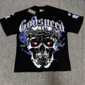 Godspeed Skull Crown Graphic T-Shirt