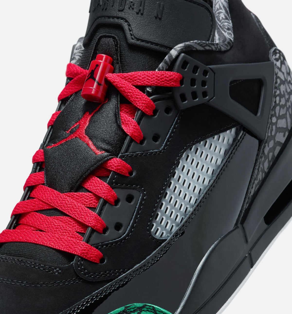 Spizike Low Men's – Black/Classic Green/White/Varsity Red