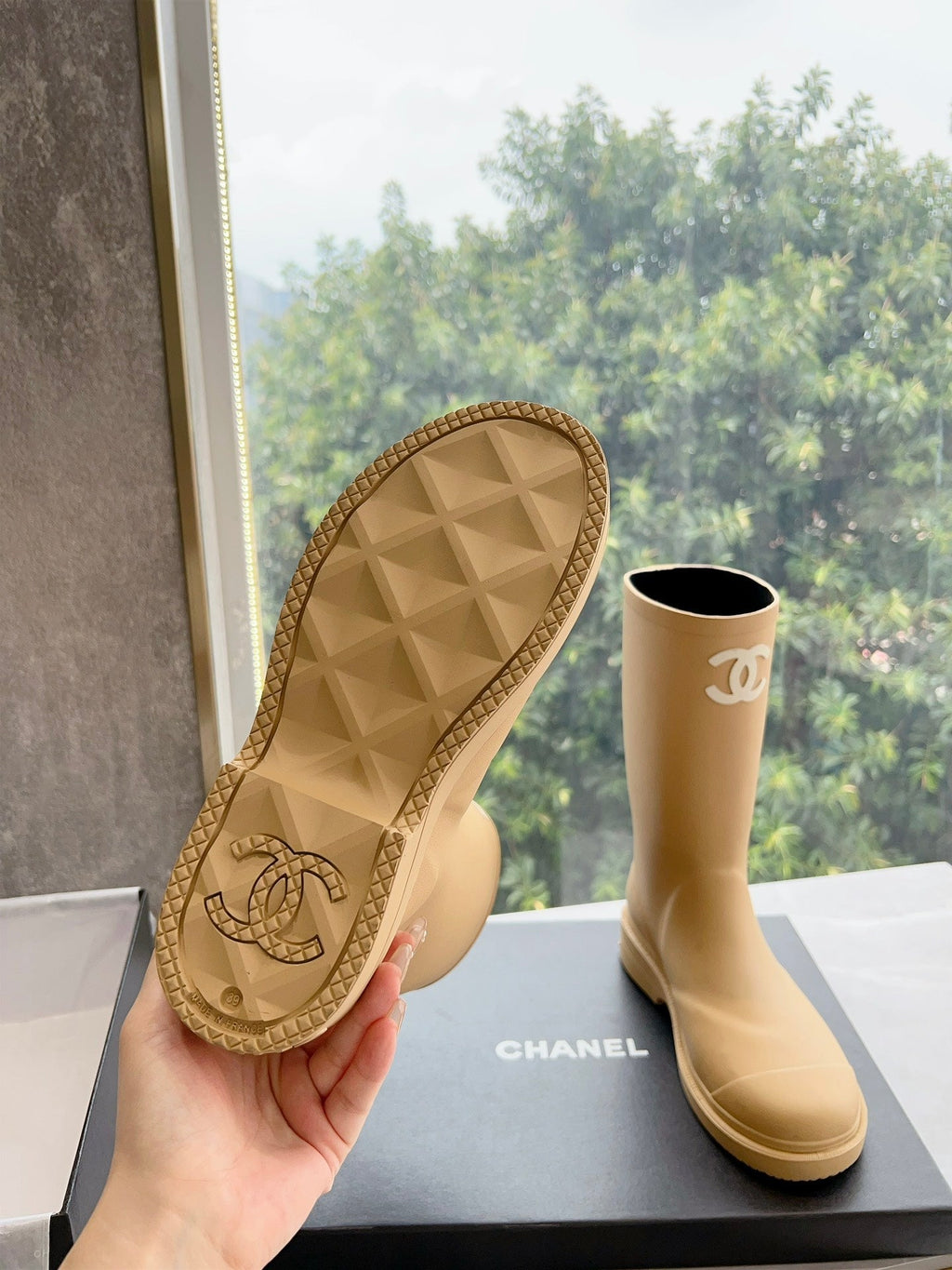 Chanel 2023 Early Spring Rain Boots