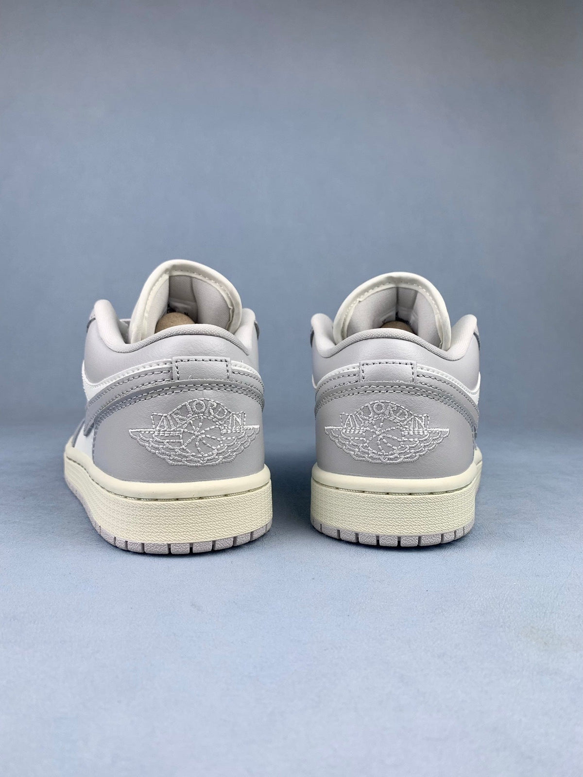 Air Jordan 1 Low White/Grey Unisex Sneakers DC0774-103